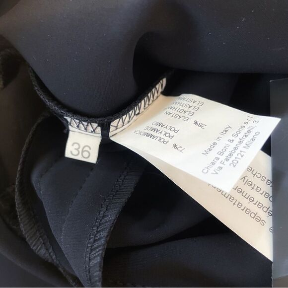 Chiara Boni La Petite Robe Petronilla Piping Pants In Size 0 - Picture 10 of 12